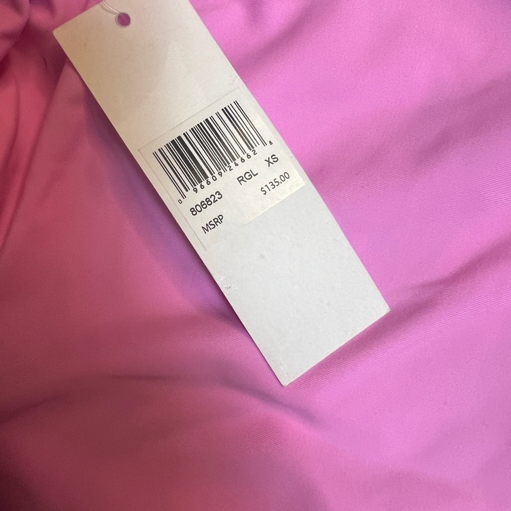 Kikirio XS Multicolor Reversible One-Piece Swimsuit Pink Abstract Racerback New - Picture 5 of 6